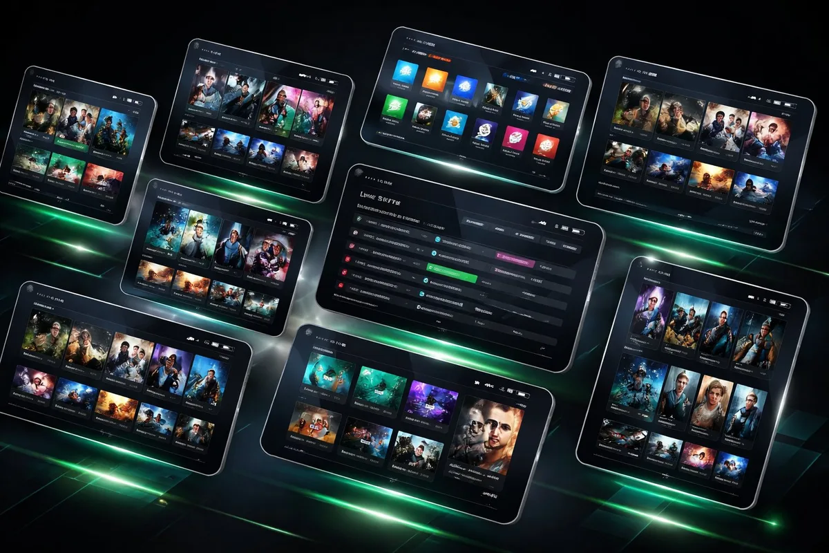 Meilleure application IPTV 2026 - Comparatif des interfaces sur différents appareils